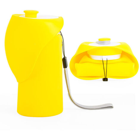 Gourde d'Eau Portable pour Chiens - Solution Hygiénique pour les Déplacements (1/4)