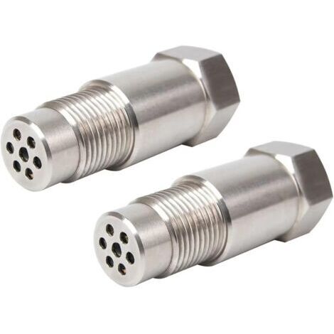 Adaptateur d'espacement pour sonde lambda M18 x 1,5 pour petits catalyseurs, lot de 2, adaptateur d'espacement pour sonde, indicateur de contrôle moteur, sonde lambda CEL (1/5)