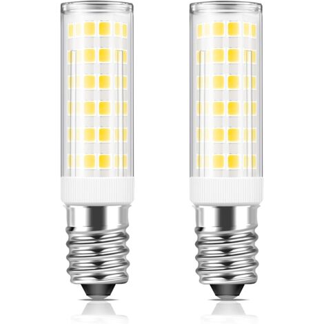 Ampoules Led E14 Hotte Aspirante 5W, Ampoule Pour Ventilateur Extracteur,550LM, Equivalent 40W, Blanc Froid 6000K,Non Dimmable Pour Hotte Aspirante, Réfrigérateur, Appliques Murales, Lot De 2 (1/5)