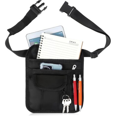 Sac banane de serveur avec ceinture réglable pour serveurs, infirmières, dentistes, vétérinaires (1/5)