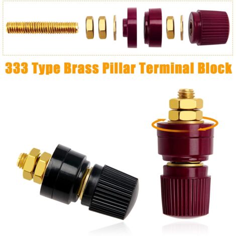 4 Pieces M6 Connection Terminal, M6 Thread Junction Post Connector ...