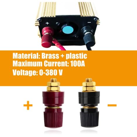 4 Pieces M6 Connection Terminal, M6 Thread Junction Post Connector ...