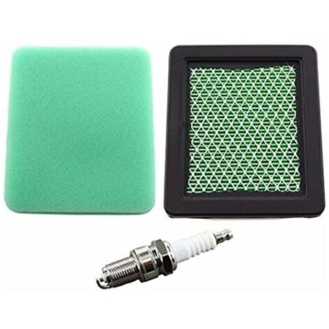 Filtre à air avec préfiltre et bougie d'allumage pour tondeuses Honda HRG415, HRG465, HRX426, HRX476, HRX537, HRB425, IZY Remplace 17211-ZL8-023 (1/4)
