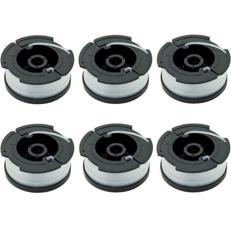 Lot de 6 bobines A6481 A6485 pour tondeuses Black Decker (1/5)