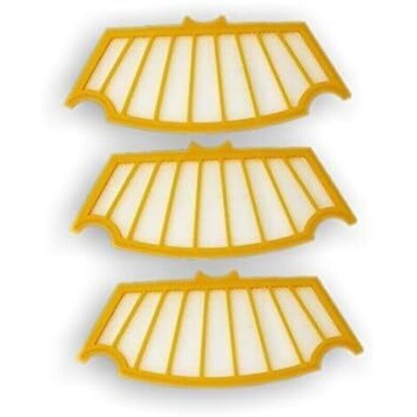 3 filtres pour iRobot Roomba série 500 sans PET Hannets n° 5.0.0.0.3 (1/5)