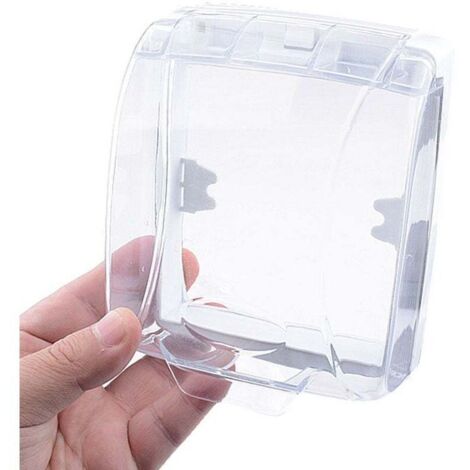 Couvercle Étanche pour Bouton de Sonnette, Housse de Protection Transparente, Protection Sonnette Exterieur Pluie (1/5)