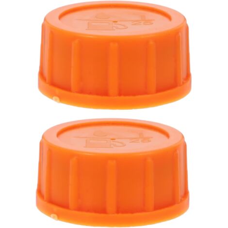 Lot de 2 Bouchons de Réservoir D’Essence pour Petit Moteur, Bouchon de Pression Ventilé avec Joint en Caoutchouc Renforcé, Compatible Tondeuses à Gazon et Outils de Jardin, (1/5)
