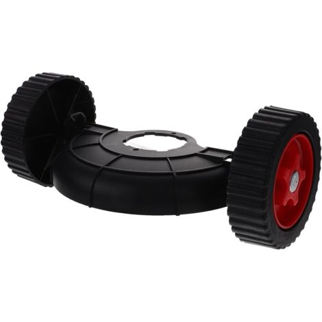 Set of 1 Heavy Duty Lawnmower Support Wheels Multifunctional Compatible Wheels Edger Cutter and Sack Truck Garden Accessories Replacement Tools (1/5)