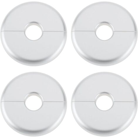 Radiator Pipe Cover 16mm Diameter 70mm Radiator Pipe Cover for Wall Radiator Tube Decoration Silver 4pcs (1/5)