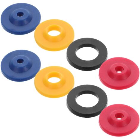 Kit de 8 Limiteurs de Débit d'eau en Silicone Étanches 4 Tailles Variées Joints pour Pommeau et Tuyau Pression pour Économie d'eau Accessoire Pratique et Solide (1/5)