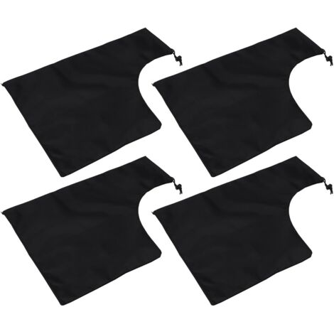 Lot de 4 Paquet de Remplacement pour Souffleur-aspirateur de Feuilles, Paquet de Jardin Réutilisables en Tissu Oxford Résistant, Grosse Capacité avec Fermeture Éclair et Cordon (1/5)