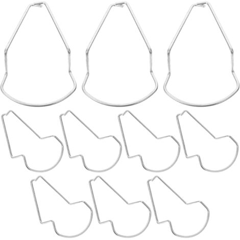 Protecteurs de Lames pour Tondeuse Électrique 10 Pièces de Rechange pour Débroussailleuse Accessoires de Protection Solide pour Outils de Jardin Compatible Coupe-bordures Pelouse (1/5)