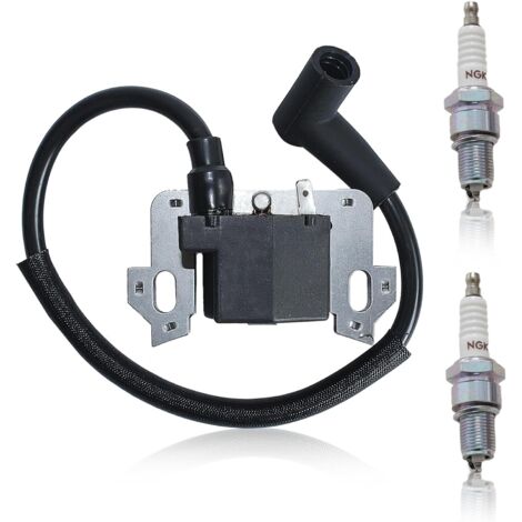 GCV160 Ignition Coil for Honda GC160 GCV190 GC190 Lawn Mower, Ignition Coil with Spark Plug BP5ES, Replacement 30500-ZL8-004 (1/5)