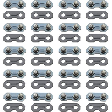 20 Sets Chainsaw Chain Links Compatible with 1.3mm 3/8LP Gauge Chain for 66-84 Link Chains (1/5)