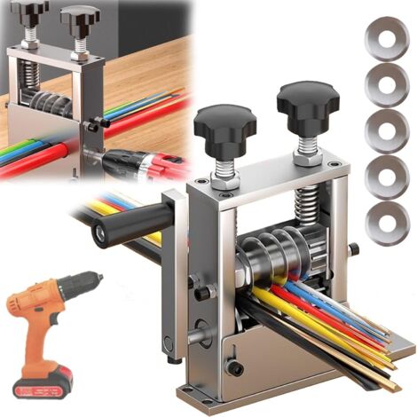 Pince à Dénuder, Pince à Dénuder 6 Trous 1-17 Mm Outil De Dénudage Automatique De Câble Manuel électrique 2 Modes Machine à Dénuder Machine à Dénuder 5 Fils Dénudés En Même Temps Avec 5 Lames (1/5)