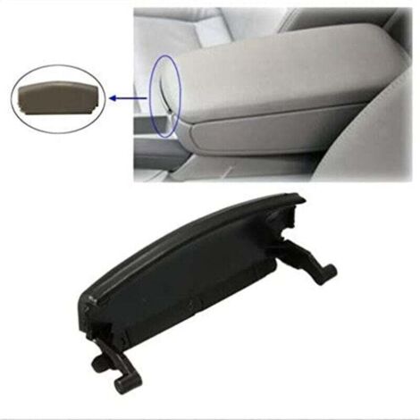 Couvercle Accoudoir AUDI A4 B6 (2000-2005) - Noir - Clip de Fixation Solide (1/4)