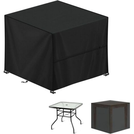 Housse salon de jardin 90x90x90cm – Imperméable, Anti-UV, 420D Oxford – Protection robuste pour mobilier extérieur – Sac de rangement inclus – (1/5)