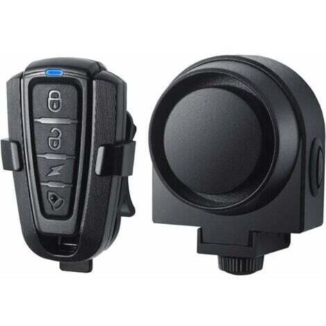 Alarme Antivol, Alarme Intelligente à Télécommande sans Fil, Alarme de Capteur Intelligent de Vibration étanche, pour Vélo/Moto/Véhicule électrique/Scooter (1/5)