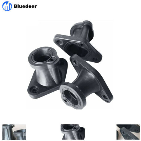 Lot de 3 Pièces Embase de Collecteur d'Admission pour Tronçonneuses Chinoises 25CC – Compatible Zenoah et Komatsu