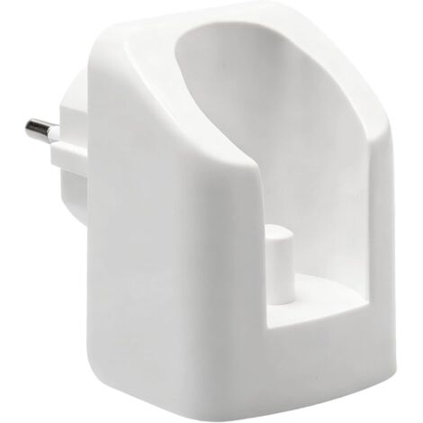 Chargeur Mural sans Fil pour Brosse à Dents Électrique Orl-B BRAU, Compatible avec Modèles Genius X, Vitality, Pro, iO3, iO4, iO5, iO6, Prise EU, Chargeur Blanc, Station de Charge Pratique (1/5)