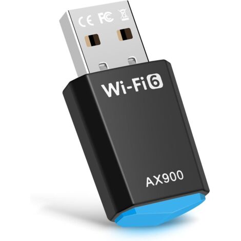 Clé WiFi 6 pour PC, Puissante AX900 Mbps Double Bande 5,8Ghz/2,4Ghz, Dongle WiFi Adaptateur USB WiFi Clé pour Windows 11/10 (1/5)
