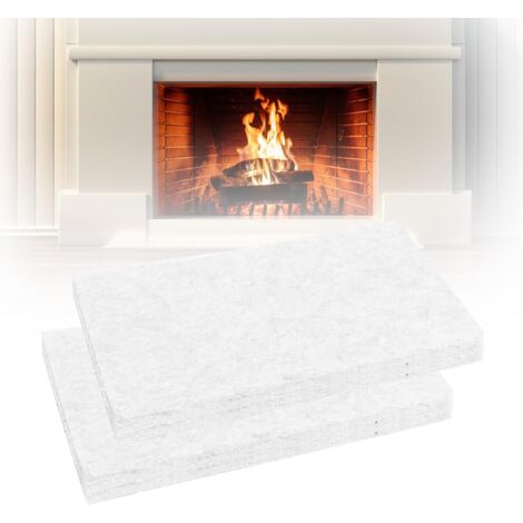 2 Pcs Éponge en Céramique pour Cheminée, Bioéthanol Accessoires de Cheminée, Laine Roche Ouate Combustion, Cheminée Au Bioéthanol Laine Verre Utilisé pour Poêles Alcool, Cheminées (1/5)