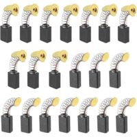 20pcs Carbon Brushes Motor Replacement Universal Carbon Brush Accessories for Power Tools Electric Circular Saws Weeders, 5 x 8 x 12.5 mm