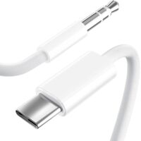 Câble Aux Jack USB C Auto, USB C vers Auxiliaire Prise Jack 3,5mm, Compatible avec Phone 15 Pro Max/15 Plus, Galaxy S22/S21/S20/Note20, P40/P30/P20, Mate 20/30/40,Maison/Voiture stéréo-1M