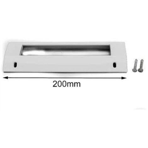 Tirador de Puerta para Frigorífico Balay y Lynx  Color Blanco, Modelos LF640 y LF642 (C.O. 093347) (1/4)