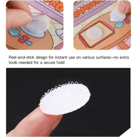 Round Scratch Sticker 300 Pairs of Round Scratch Dot Stickers, Small Round Scratch Sticker ...