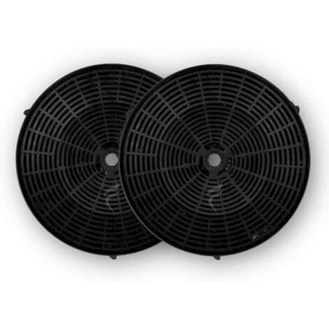 Elica CFC0038668 - Pack of 2 Activated Carbon Filters - Cooker Hood - Type 57, Mod.v400, CFC0038668, CFC0140343, Nyttig FIL 440-172mm (FIL42) (1/4)