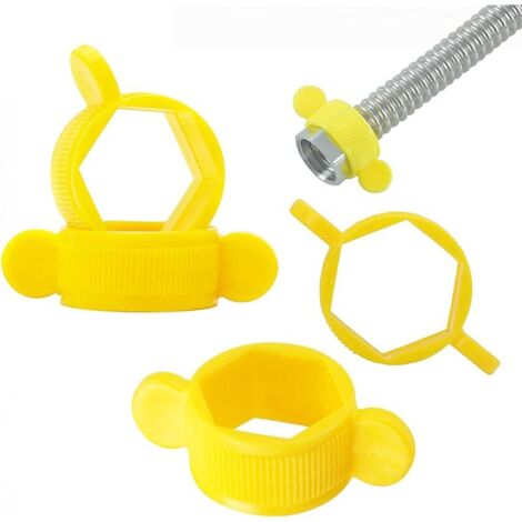 4 Pièces 1/2" Clés Hexagonales, Clé de Réparation pour Installation et Retrait de Tuyaux Tressés (1/5)