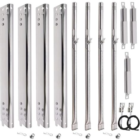 Pièces de rechange pour barbecue Charbroil Performance 475 4 Burner 463347017 463361017 463673017 463376217 463342119 463376018P2 G470-0004-w1 Hee at Plates, Burners. s, Carryover Tubes &