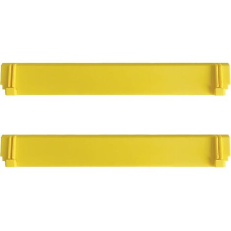Lot de 2 lèvres en caoutchouc de rechange compatibles avec aspirateur de fenêtre Karcher WV6 280 mm, nettoyage de diverses surfaces lisses telles que les portes de douche, les murs de salle de bain, (1/5)