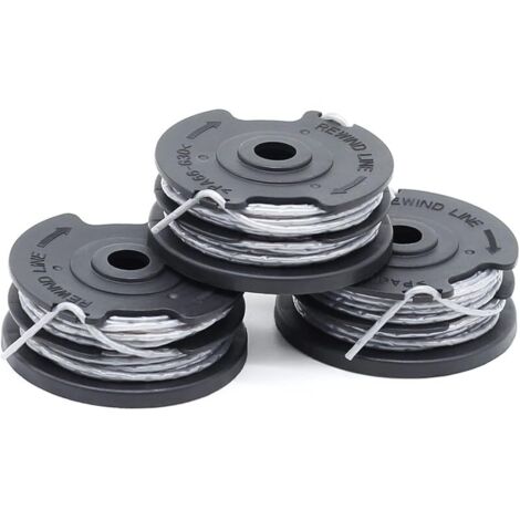 Lot de 3 bobines de fil pour débroussailleuse Bosch F016800351 Longueur : 6 m, Ø 1,60 mm) ART 24, 27, 30 et ART 30-36 LI (1/5)