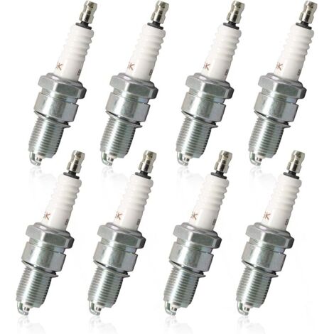 8pcs BPR5ES Bougie D'allumage Kit pour Honda GX160 GX120 GXV120 GXV160 5HP 196cc et Moteurs, pour NGK 7734, pour Torch F5RTC 98079-55846（8） (1/5)