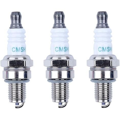 3 Pièces Bougies d'allumage CM5H pour Honda GX25 GX35, pour Shindaiwa 3699-91867 Red Max 369991867,506615101,54426090 Souffleurs Débroussailleuses Coupe-Bordures Tronçonneuses (1/5)
