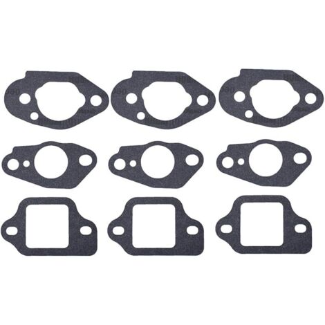 Compatible avec joints de carburateur pour tondeuse à gazon Honda GCV135 GCV160 GCV190 GSV190 HRS216 HRT216 HRB216 HRR216 HRZ216 Remplace 16212-Zl8-000 16221-883-800