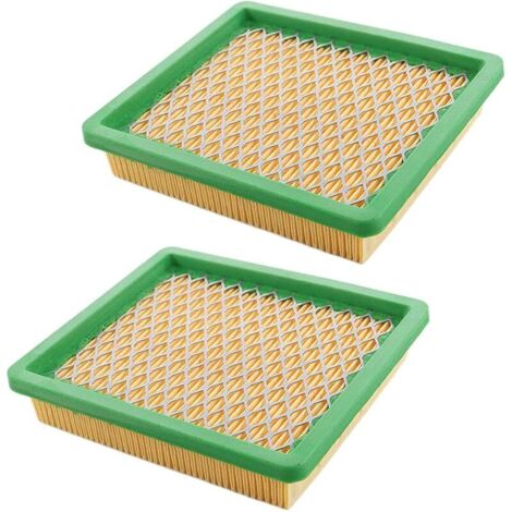 Lot de 2 filtres à air 115 x 100 x 23 mm / 11,5 x 10 x 2,3 cm pour tondeuse à gazon china/importation