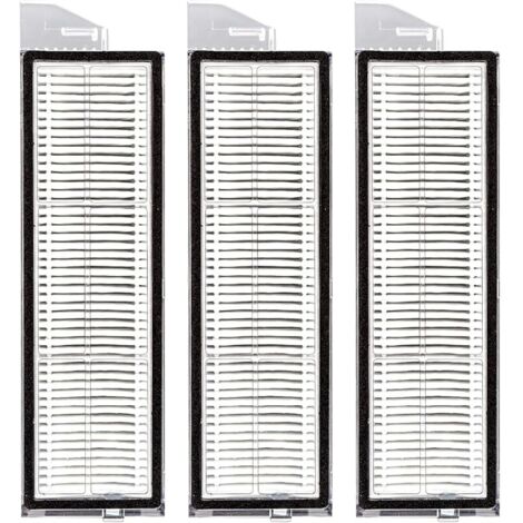 Lot de 3 filtres HEPA de rechange S8 MaxV Ultra compatibles avec aspirateur Roborock S8 MaxV Ultra/S8 Max Ultra, kit de filtre, pièces de rechange, kit d'accessoires de filtres 3 pièces