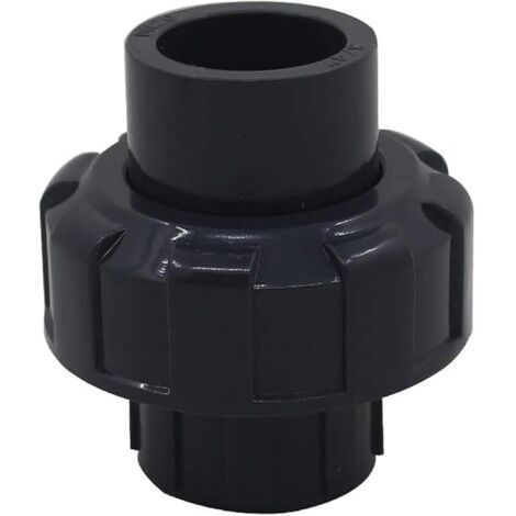 Raccord union pvc 20 25 32 40 50 63 75 90 110mm piscine manchon union pvc raccord pour pompe filtre (Diamètre Intérieur 50mm)