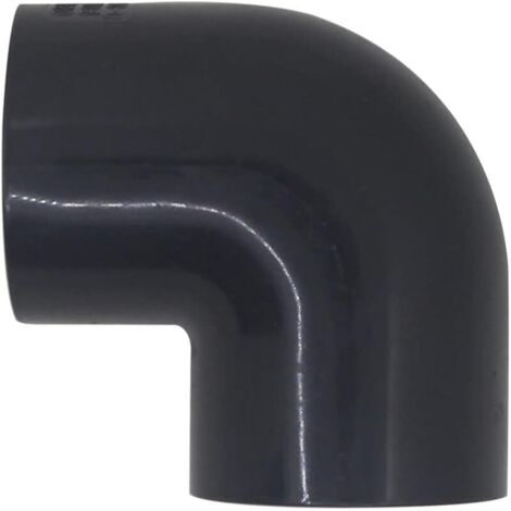 Manchon coude 90 pvc 20 25 32 40 50 63 75 90 110mm raccord pression pvc PN16