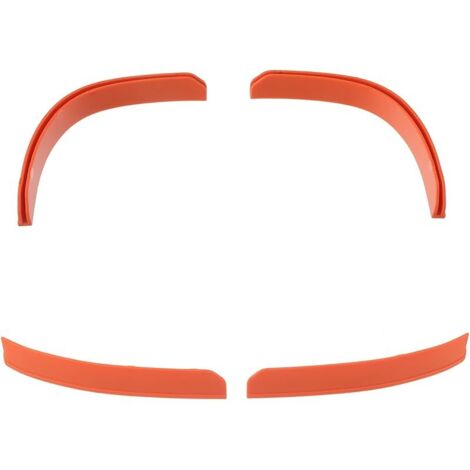 Protection des bords pour robot tondeuse Segway Navimow i105e & i108e Bumper Tuning pour robot tondeuse - Facile à installer, pas de collage nécessaire (orange) (1/5)