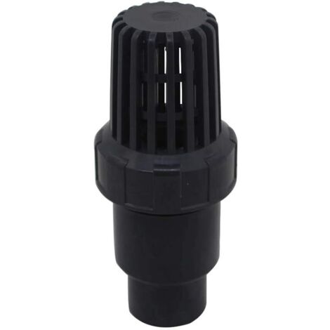 Clapet pied clapet anti retour a boule aspiration 20 25 32 40 50 63 75 90mm clapet crepine anti retour antiretour pvc piscine pompe (Diamètre Intérieur 50mm)