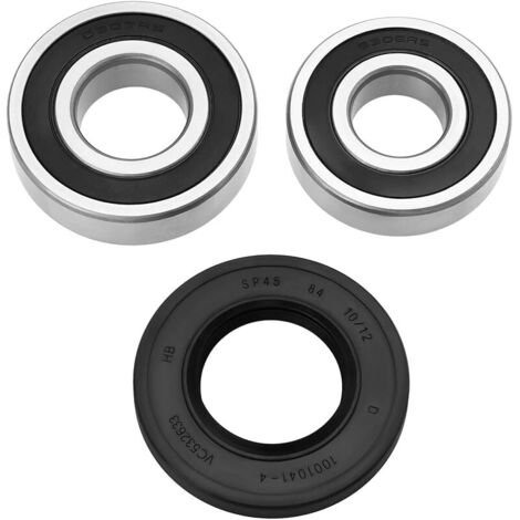 1 Jeu de Roulements à Billes Et de Joints pour Machine à Laver Roulement 6306 6307 2RS Joint d'arbre 45x84x10/12 Kit de Réparation Compatible avec Samsung Machine à Laver