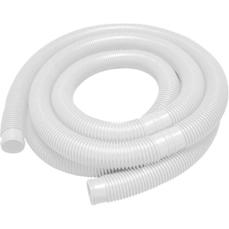Tuyau d'épurateur de Rechange 3m Blanc Ø 38mm