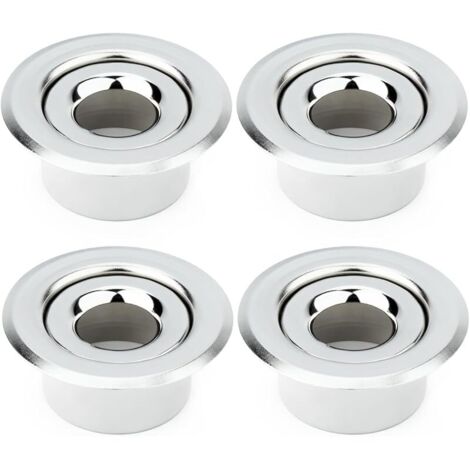 4 pièces Rosace de sprinkler encastré 1/2"IPS, Pour garniture de sprinkler incendie GO-457S
