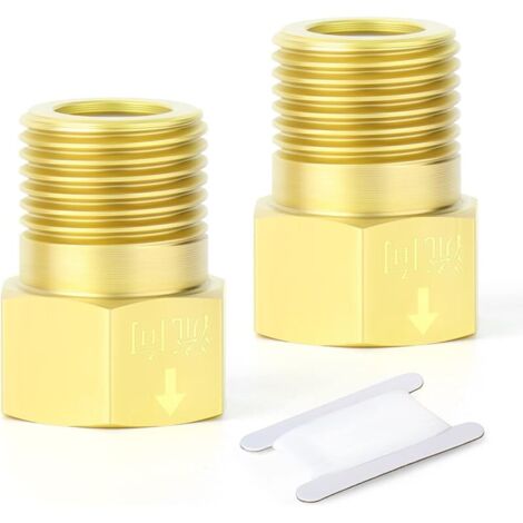 2pièces vanne de retenue en laiton 1/2" femelle à 1/2" filetage mâle, prévention du reflux, vannes de retenue à sens unique non retour