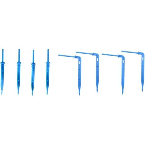 Lot de 70 goutte-à-goutte en forme de flèche, kit d'irrigation goutte-à-goutte, système d'irrigation de 10 à 12 cm, pour potager, jardin, serre