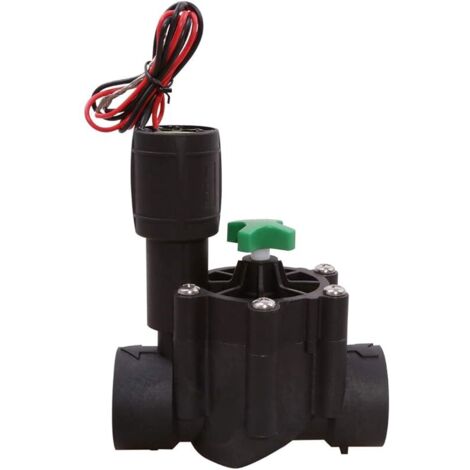 Vanne magnétique 12-15 V 1" CC - Convient pour ordinateur d'arrosage automatique
